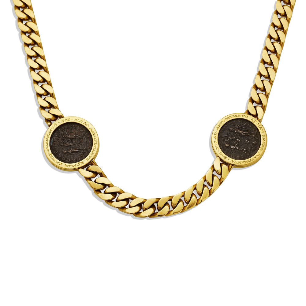 
                      
                        Macklowe Gallery Bulgari Monete Ancient Coin Necklace
                      
                    