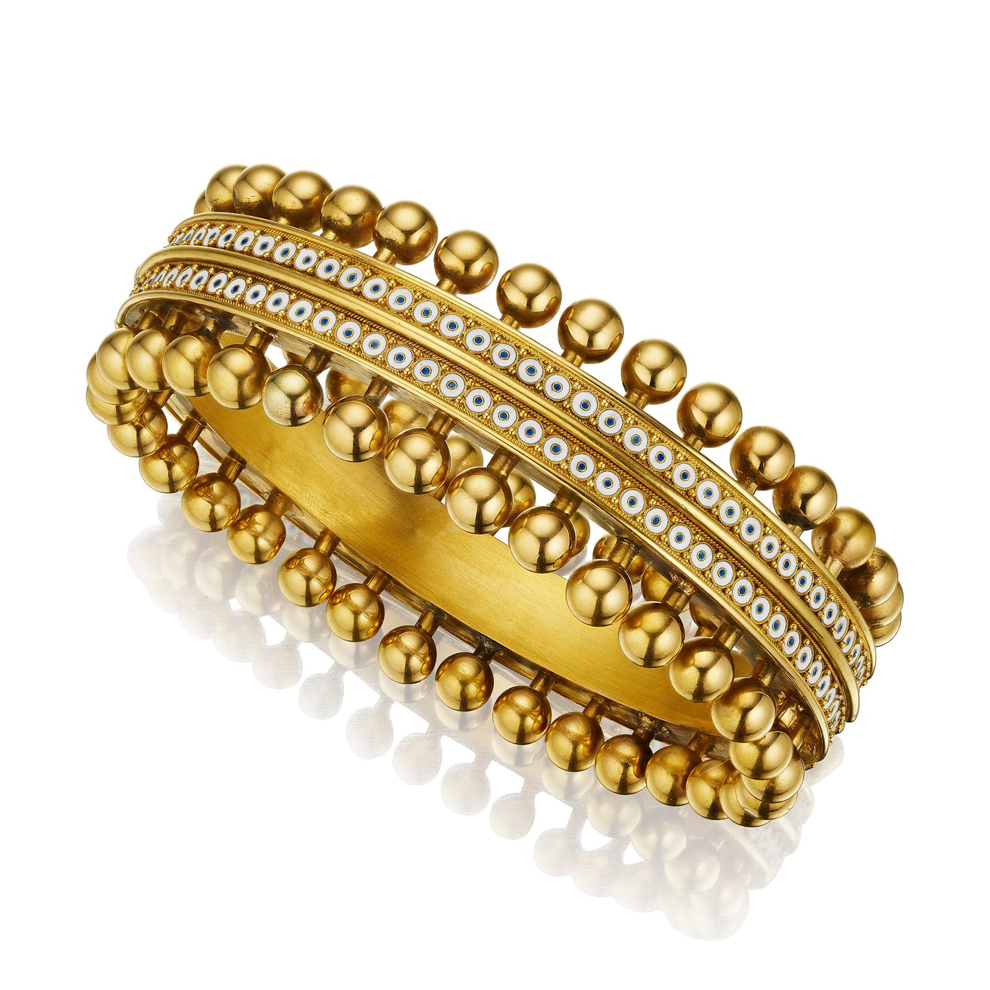 Macklowe Gallery Robert Phillips Archaeological Revival Bracelet