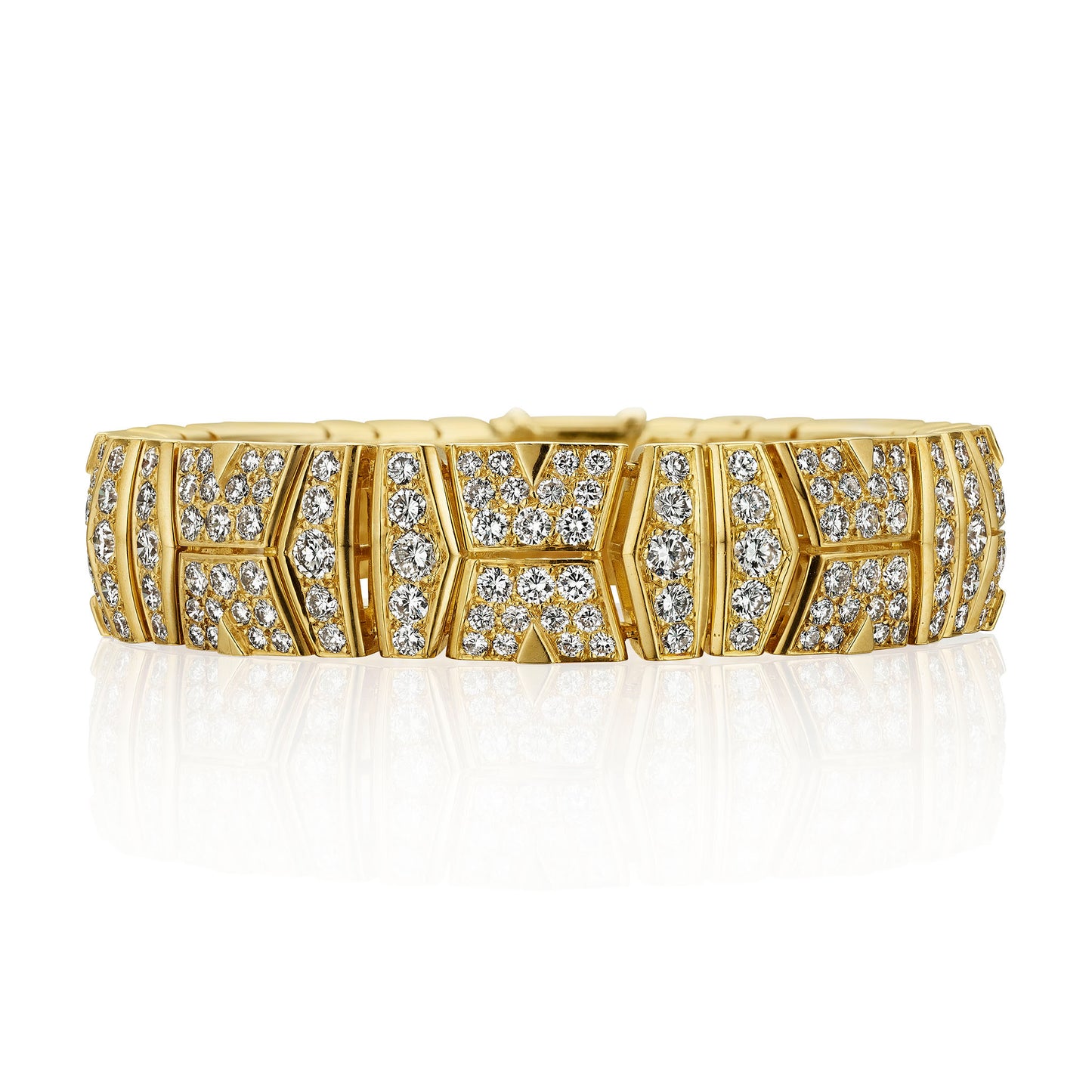 Macklowe Gallery Cartier Paris Diamond Bracelet
