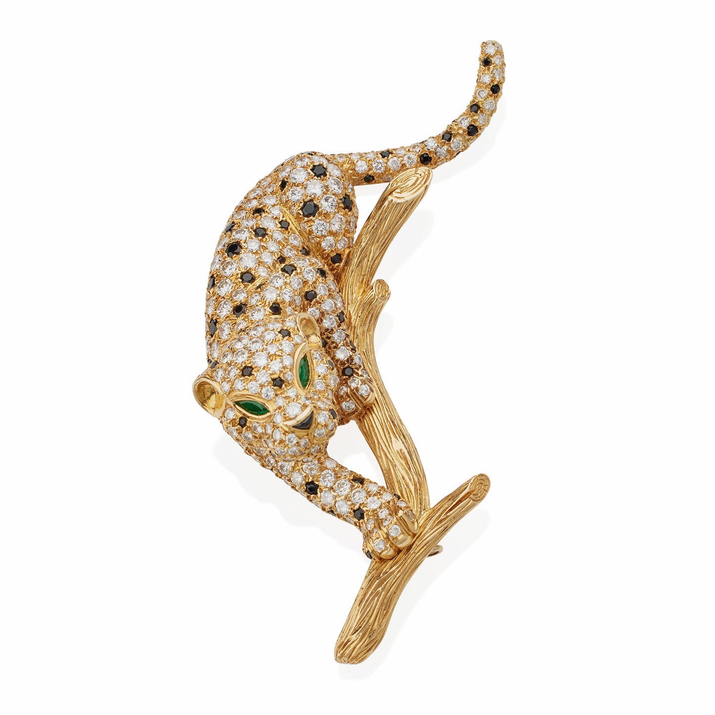 Macklowe Gallery Van Cleef & Arpels Paris Diamond Panther Brooch