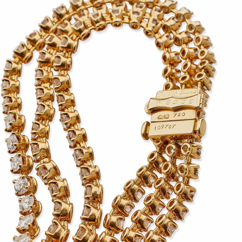 
                      
                        Macklowe Gallery Cartier Paris Diamond Tassel Necklace
                      
                    