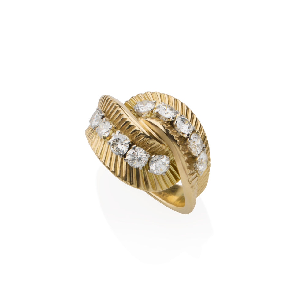 
                      
                        Macklowe Gallery Van Cleef & Arpels Paris Feather Ring
                      
                    