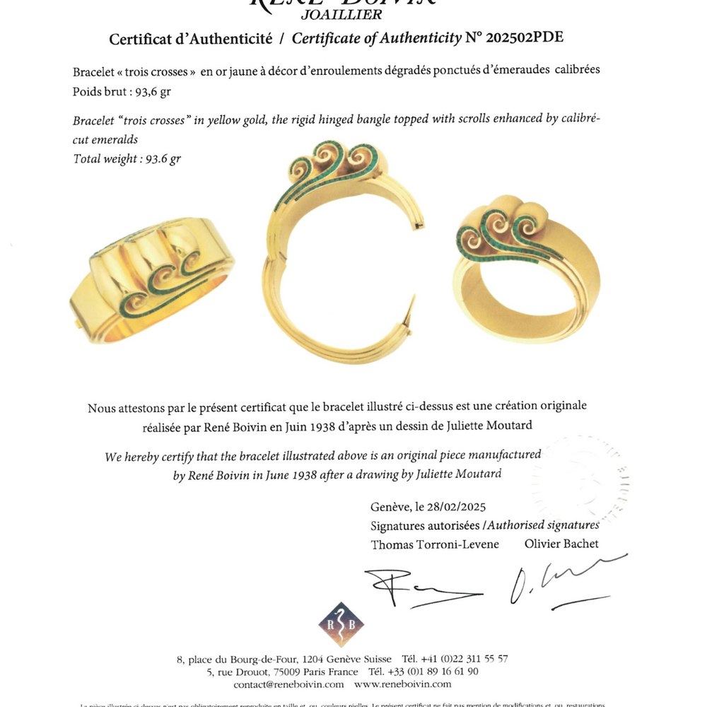 
                      
                        Macklowe Gallery Juliette Moutard for René Boivin Art Moderne Suite
                      
                    