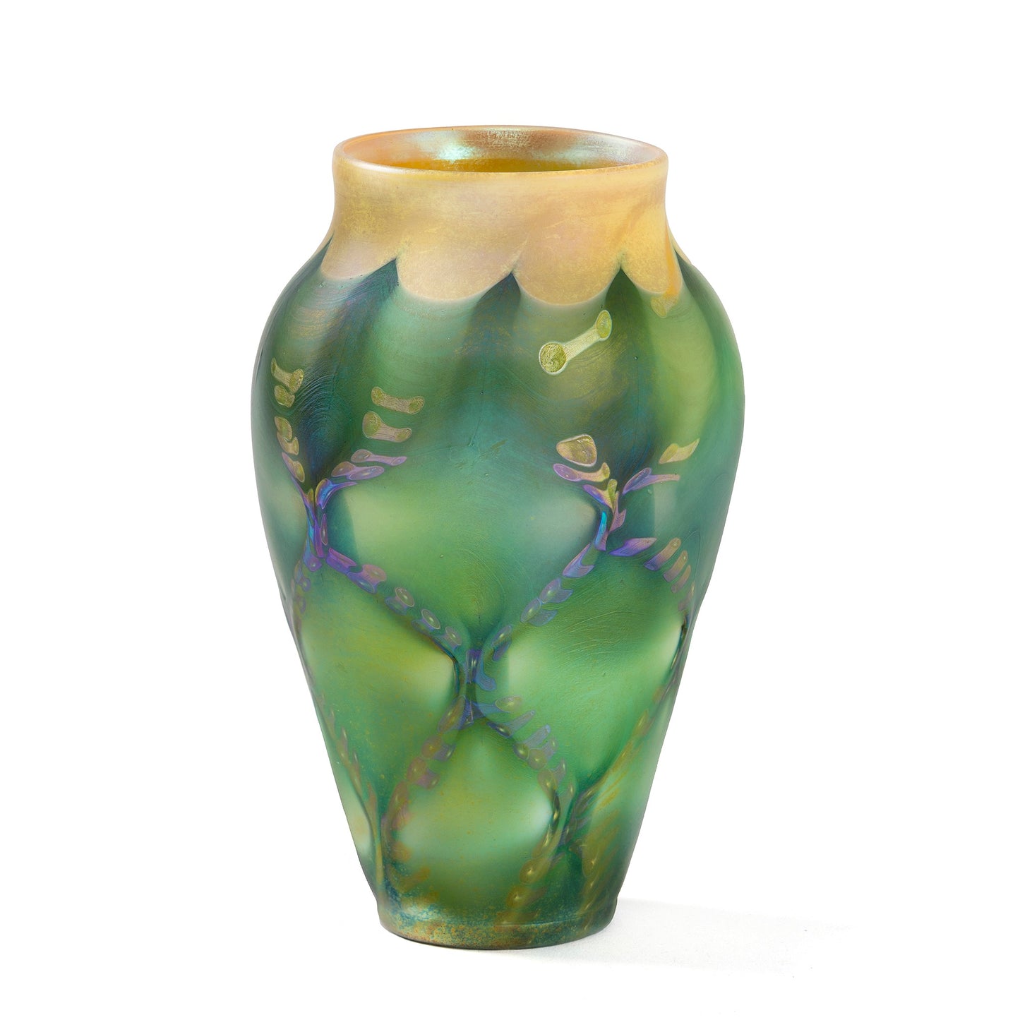 Macklowe Gallery Tiffany Studios New York Favrile Glass Vase