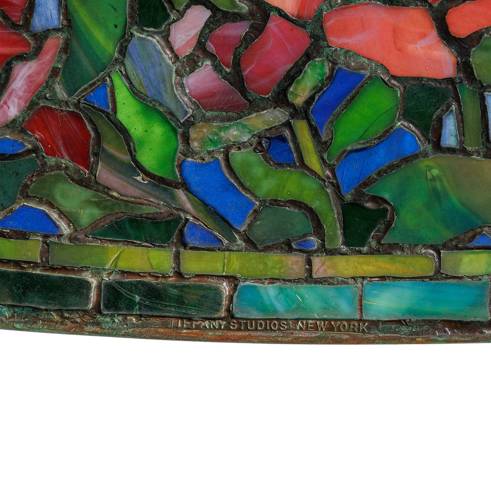 
                      
                        Macklowe Gallery Tiffany Studios New York "Peony" Border Floor Lamp 
                      
                    