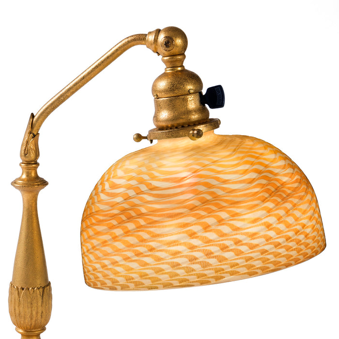 Macklowe Gallery Tiffany Studios New York Damascene Table Lamp