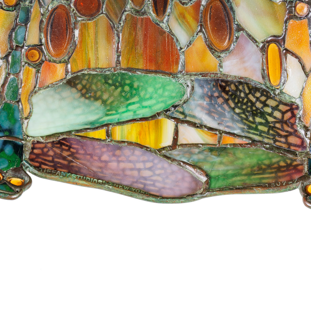 
                      
                        Macklowe Gallery Tiffany Studios New York "Drophead Dragonfly" Floor Lamp
                      
                    