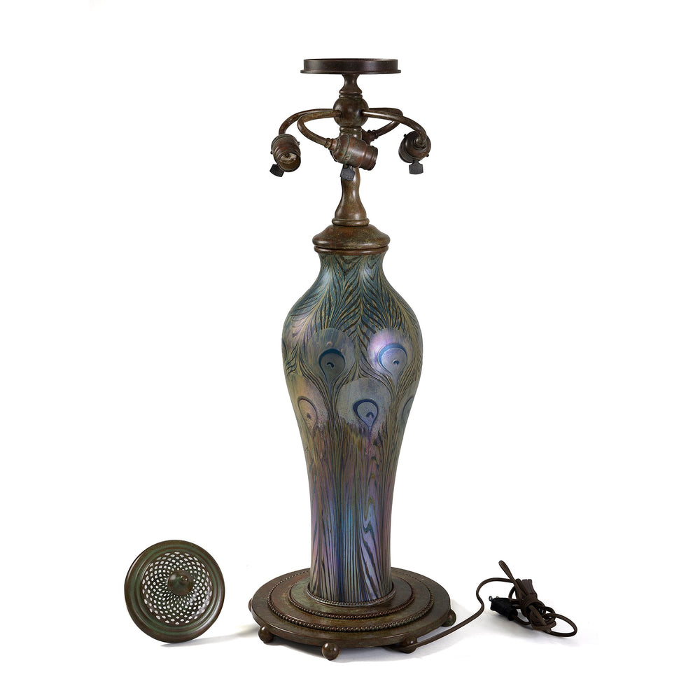 
                      
                        Macklowe Gallery Tiffany Studios New York "Elaborate Peony" Table Lamp
                      
                    