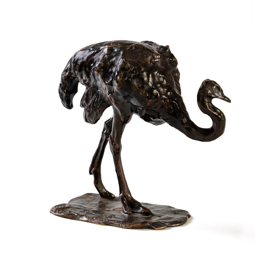 
                      
                        Macklowe Gallery Rembrandt Bugatti "Autruche en Marche" Bronze Sculpture
                      
                    