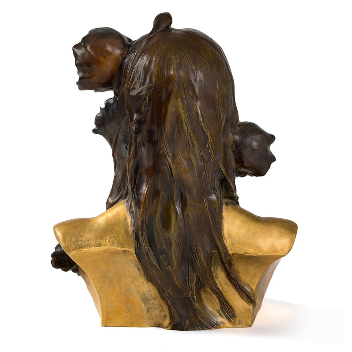 Macklowe Gallery Maurice Bouval "Ophelia" Bronze Sculpture