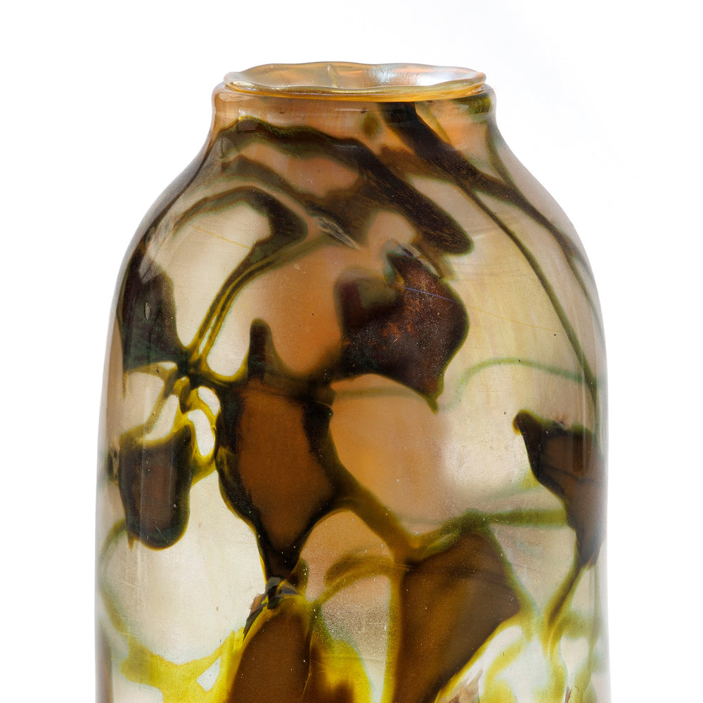 
                      
                        Macklowe Gallery Tiffany Studios New York "Honeyvine" Paperweight Vase with Insert
                      
                    
