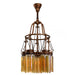 Macklowe Gallery Tiffany Studios New York Five-light "Prism" Chandelier