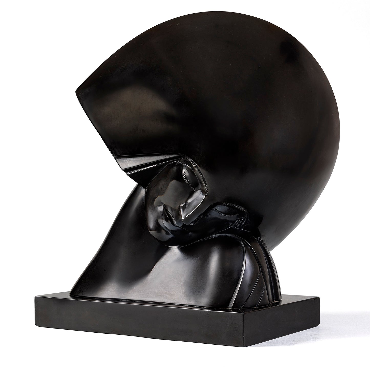 Macklowe Gallery Boris Lovet-Lorski "Head of Salome" Marble Sculpture