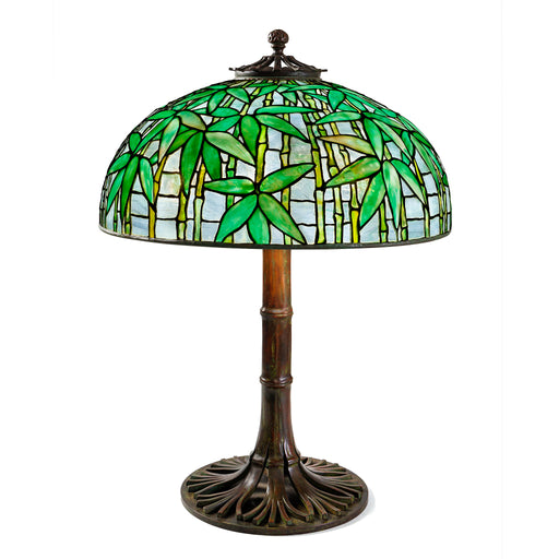 Macklowe Gallery Tiffany Studios New York "Bamboo" Table Lamp