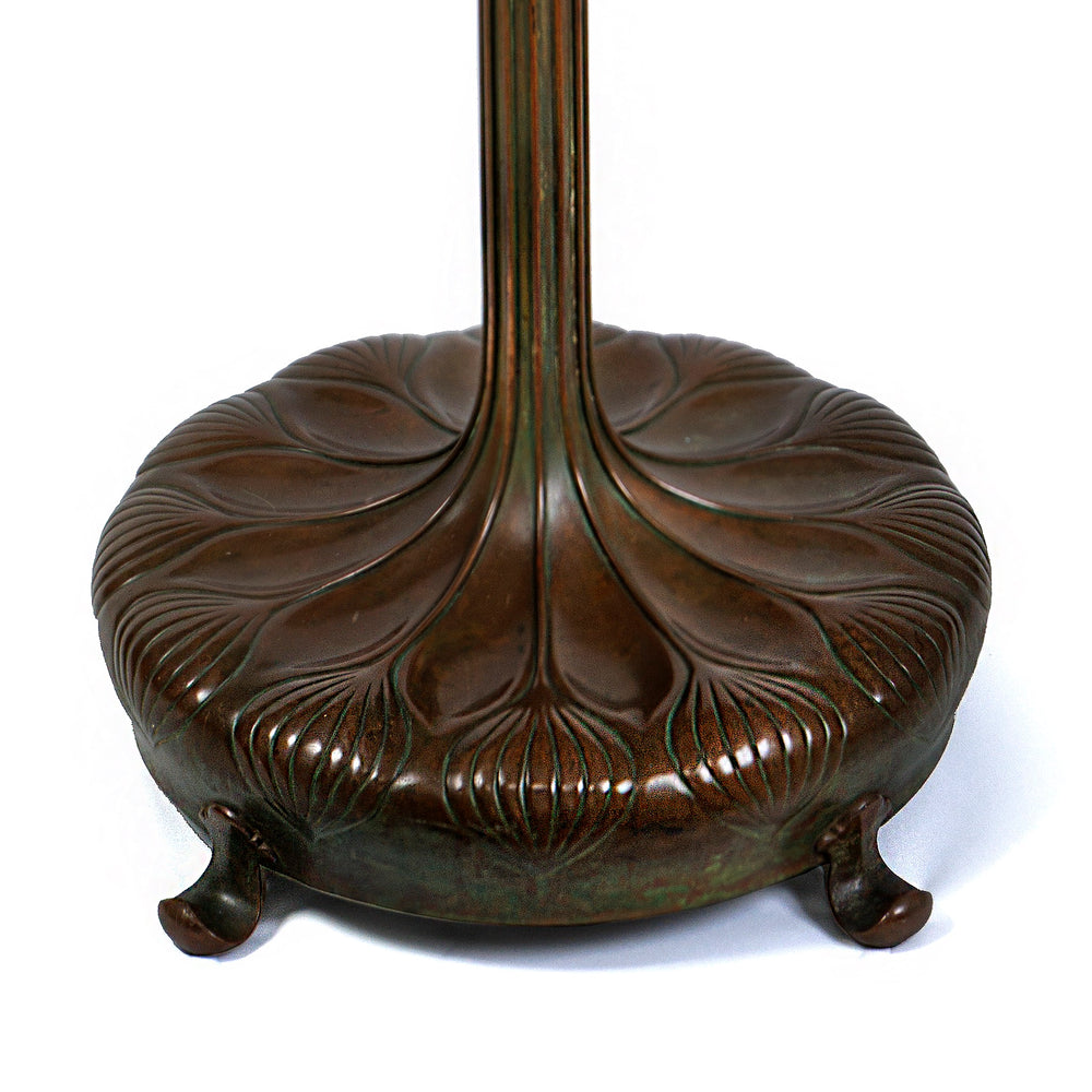 
                      
                        Macklowe Gallery Tiffany Studios New York "Oriental Poppy" Leaded Glass and Bronze Floor Lamp
                      
                    