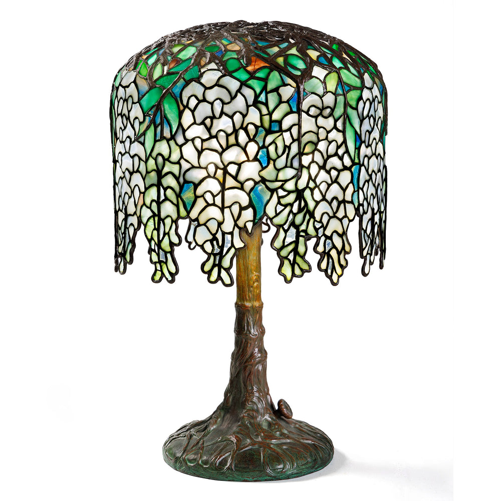 
                      
                        Macklowe Gallery Tiffany Studios New York “Pony Wisteria" Table Lamp
                      
                    