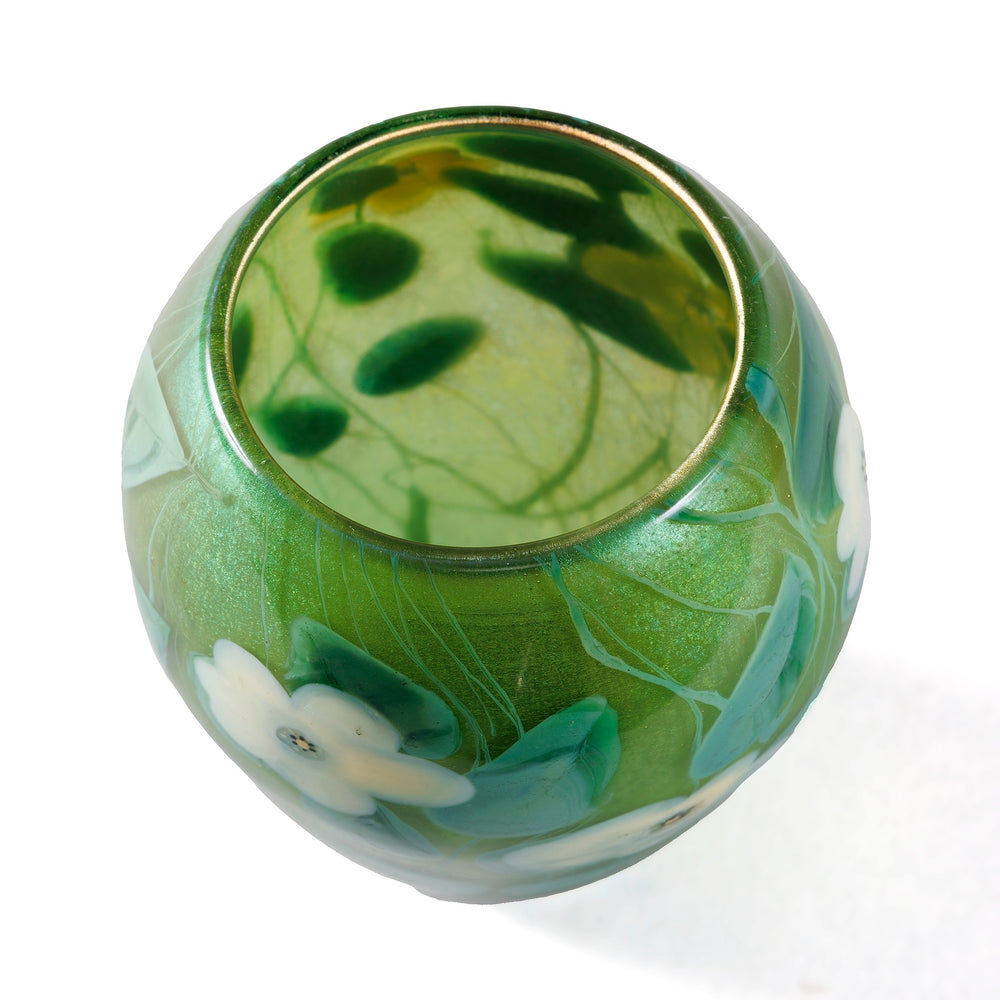 
                      
                        Macklowe Gallery Tiffany Studios New York Decorated Paperweight Vase
                      
                    