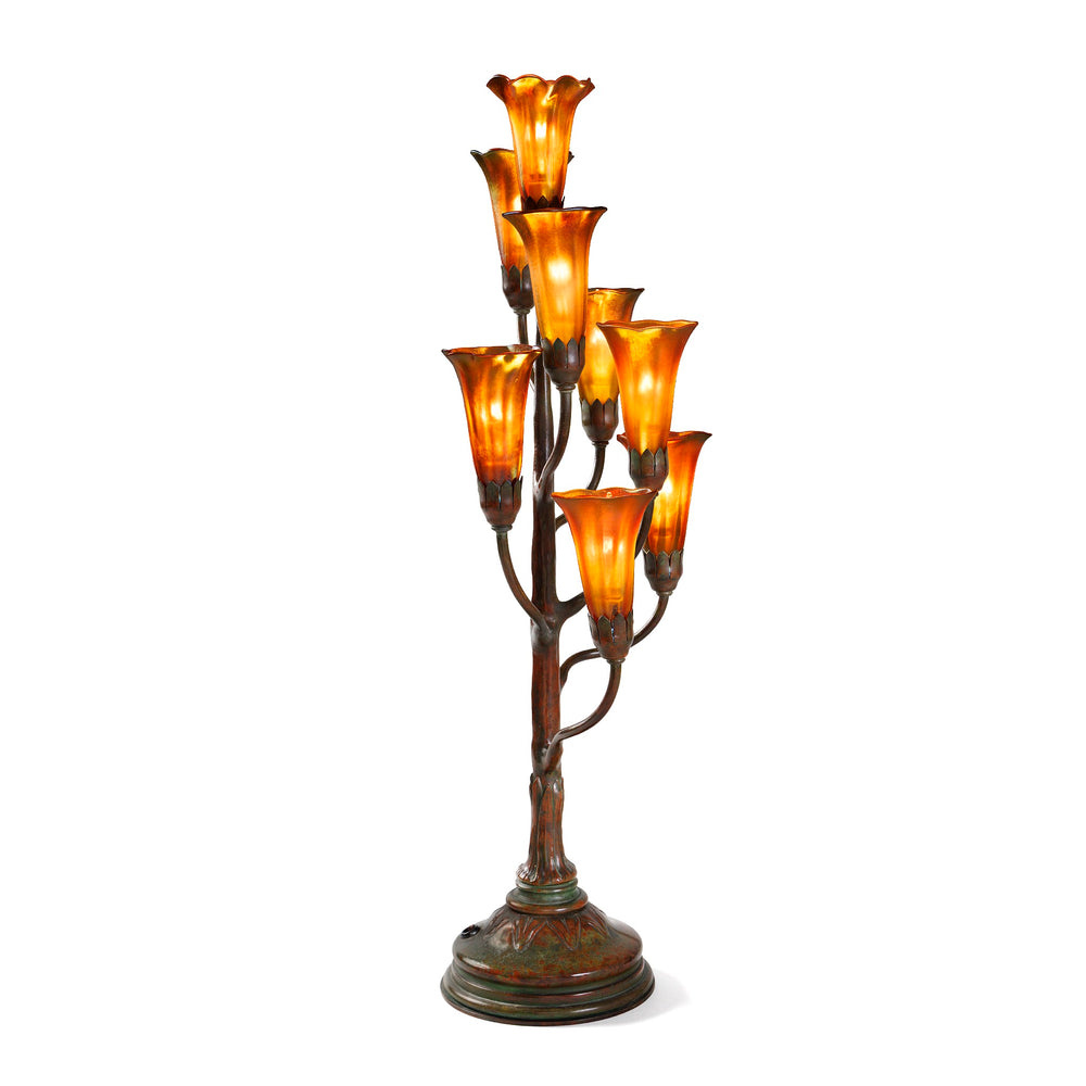
                      
                        Macklowe Gallery Tiffany Studios New York "Eight-Light" Lily Tree Table Lamp
                      
                    