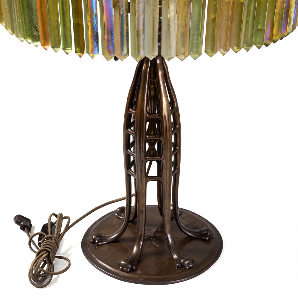 
                      
                        Macklowe Gallery Tiffany Studios New York "Jeweled Prism" Table Lamp
                      
                    