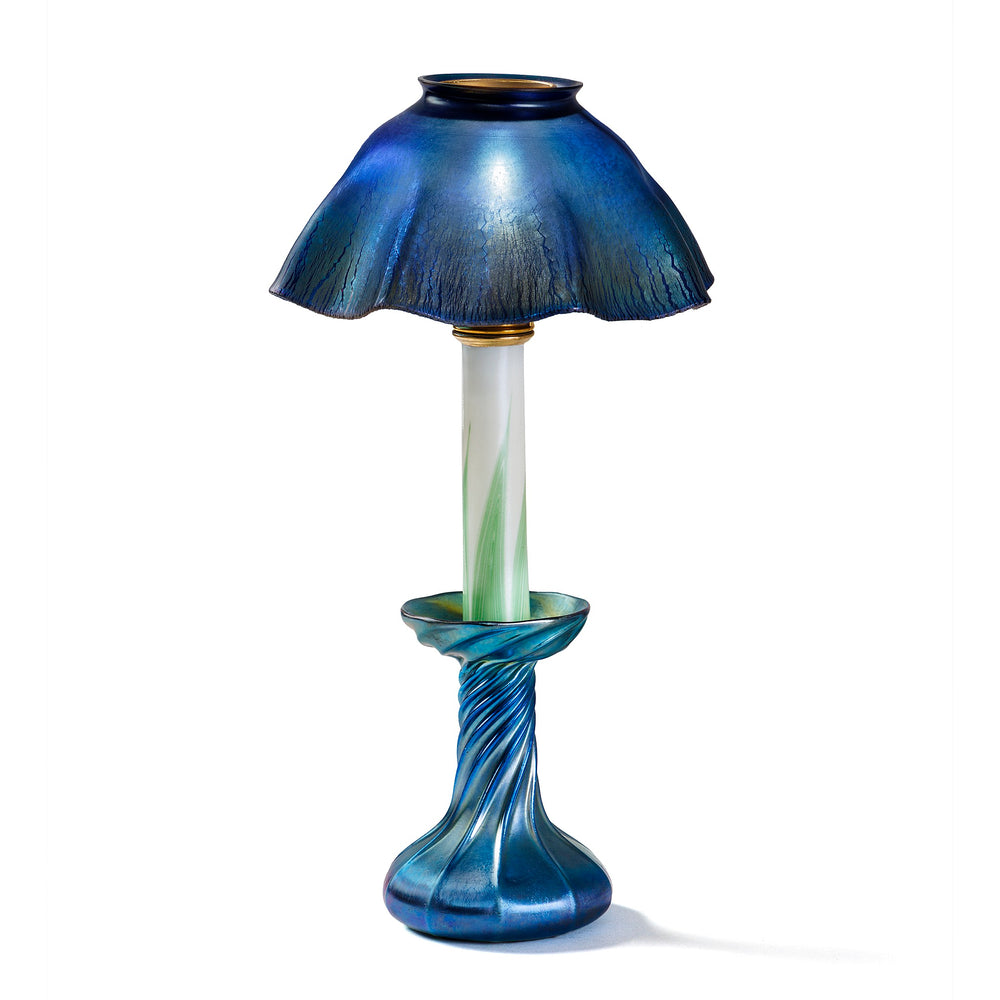 Macklowe Gallery Louis Comfort Tiffany "Candlestick" Lamp