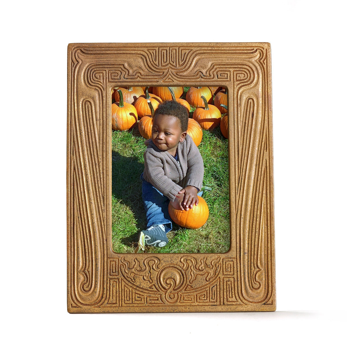 Macklowe Gallery Tiffany Studios New York "Chinese Pattern" Picture Frame