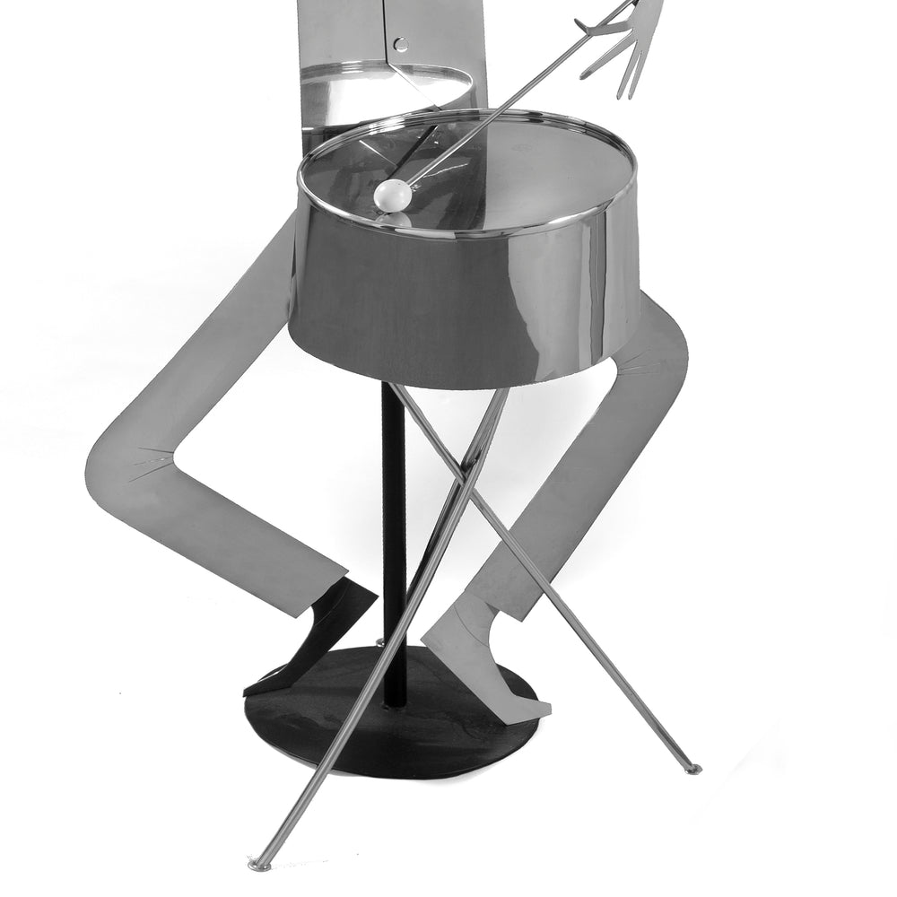 
                      
                        Franz Hagenauer Pair of Nickel-Plated Jazz Band Sculptures
                      
                    