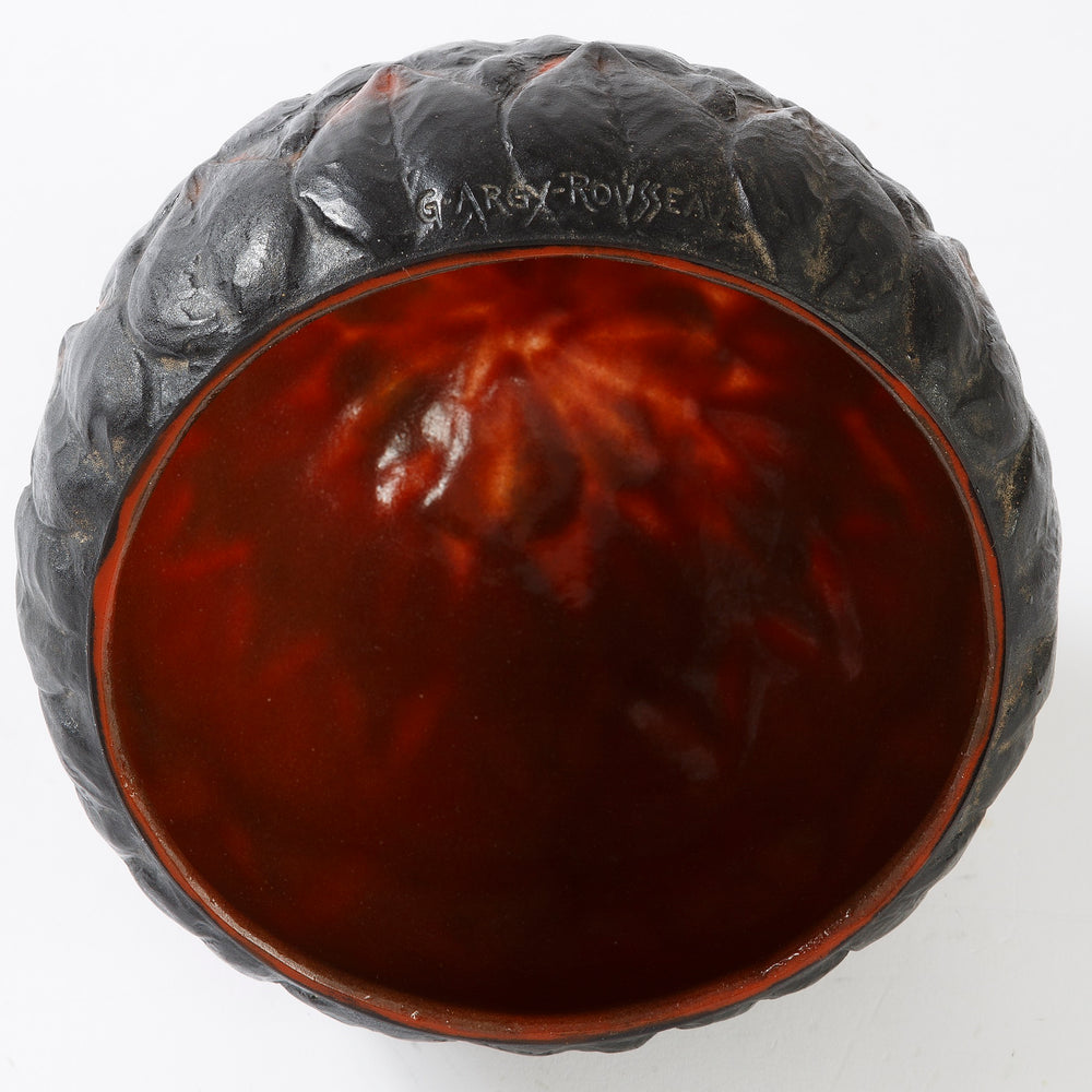 
                      
                        Macklowe Gallery Gabriel Argy-Rousseau "Arbres" Pâte de verre Table Lamp
                      
                    