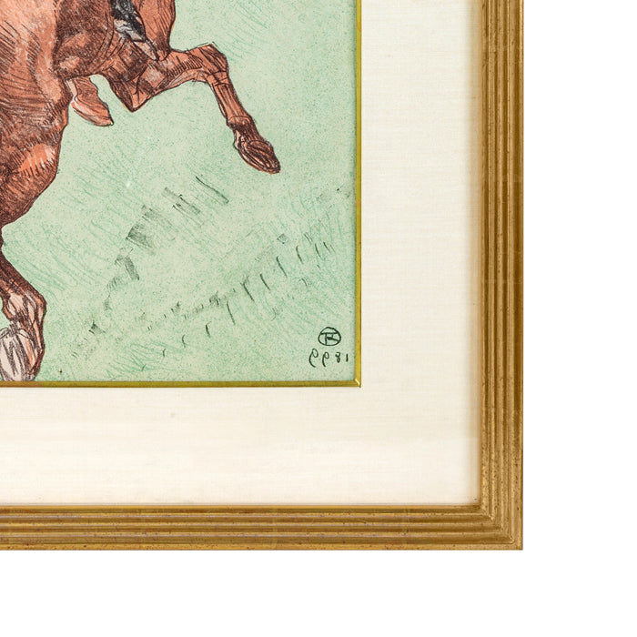 Henri de Toulouse-Lautrec "Le Jockey" Lithograph