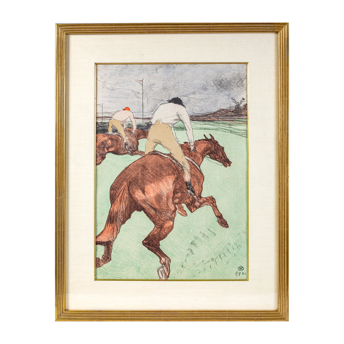 Henri de Toulouse-Lautrec "Le Jockey" Lithograph