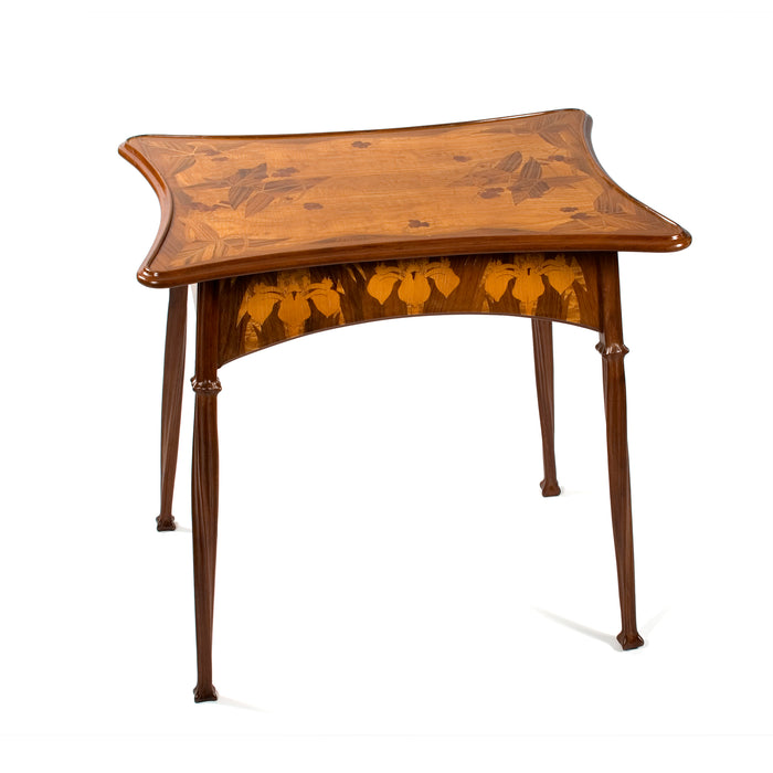 Louis Majorelle Fruitwood Marquetry Table