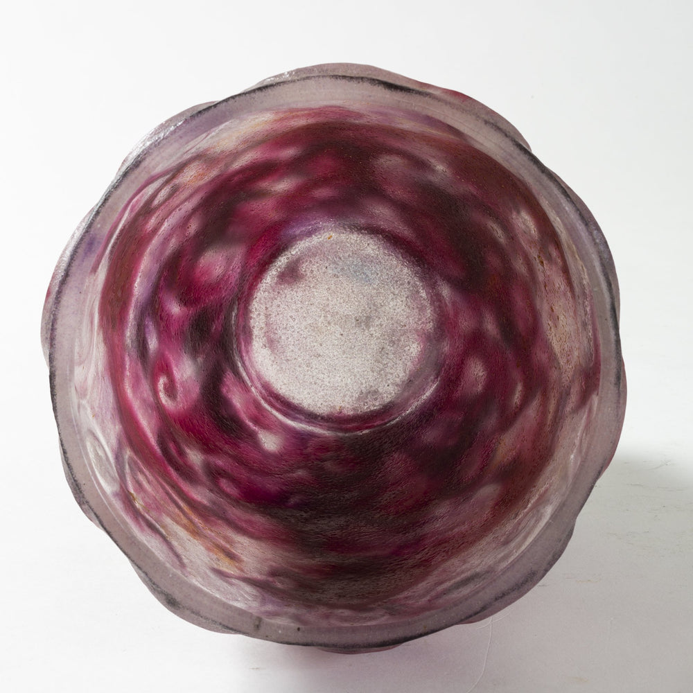 
                      
                        Macklowe Gallery Gabriel Argy-Rousseau Pâte de Verre "Lions" Glass Vase
                      
                    