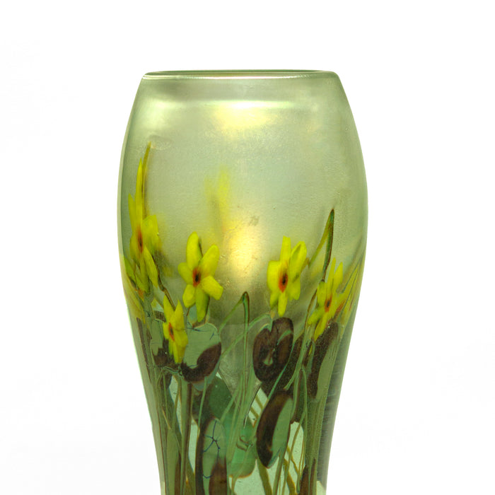 Tiffany Studios New York "Aquamarine" Glass Vase
